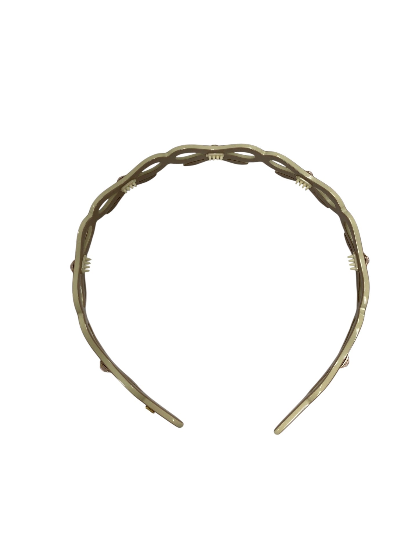 アレクサンドルドゥパリ カチューシャ ベージュ リボン ITZ8YRQV24YU