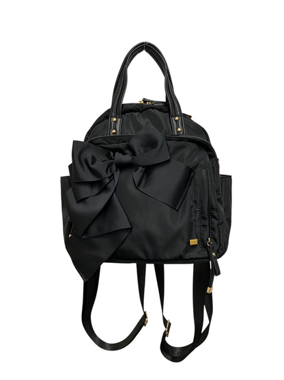 エムズグレイシー 294520 リュック ブラック バックパック ナイロン リボン ITYIIGUPM468