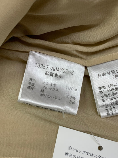 フォクシーブティック 19357 カシミヤジャケット 42 ベージュ ITD4LQ15KE28