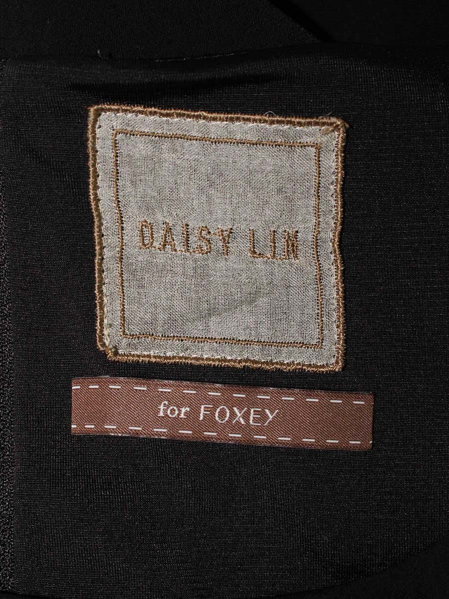 デイジーリン for フォクシー ドレス オータムインパリ 30557 ワンピース 40 ブラック ITFEUYWUWJ2O 【SALE】