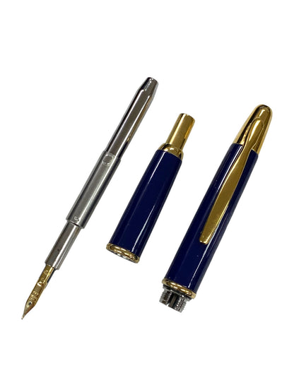 パイロット 万年筆 キャップレス ブルー M 18K IT9APVJV2BTC