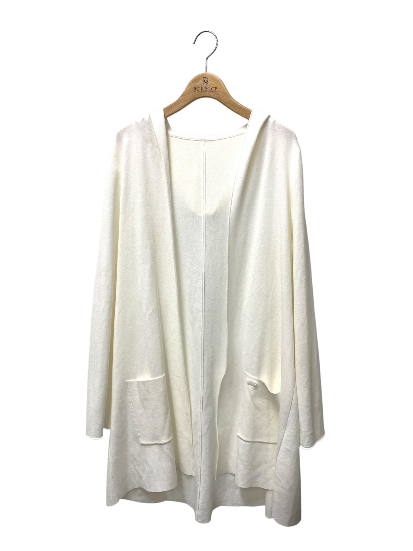 フォクシーブティック HOODIE CARDIGAN 38822 カーディガン 42 ホワイト 2020年増産モデル IT4MVJ6D1414