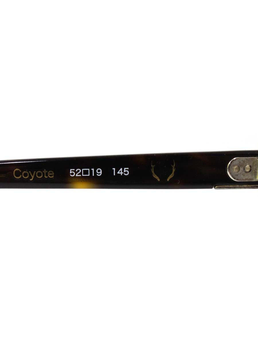 アッシュ Coyote U-018 メガネ ブラウン セルフレーム ウェリントン ユウイチトヤマ ITUOSG27OXMA