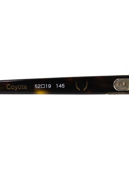 アッシュ Coyote U-018 メガネ ブラウン セルフレーム ウェリントン ユウイチトヤマ ITUOSG27OXMA