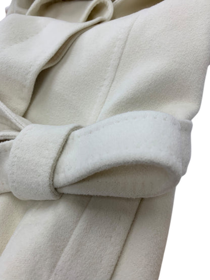 エポカ KN112-471-01 コート 40 アイボリー アンゴラ ウール カシミヤ ラクーンファー ITUM0MH42N4O