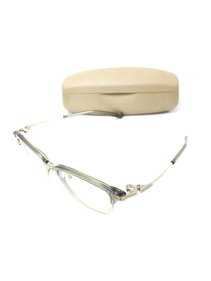 フォーナインズ M-16 メガネ ライトクリスタルスモーク/ゴールド ブロー ITAYI3RGLVN0