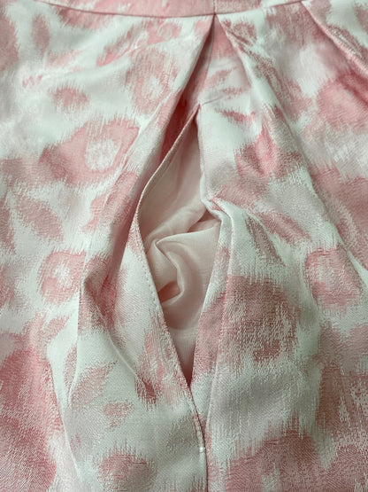 ルネ 6726930 ワンピース 38 ピンク シャガード フラワー TISSUE ITLZCNZAJ5NK