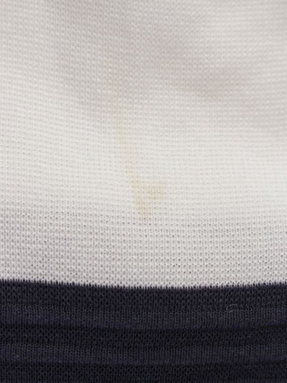 エムズグレイシー 018105 ワンピース 36 ネイビー バイカラー リボン IT4GGR62AVH8