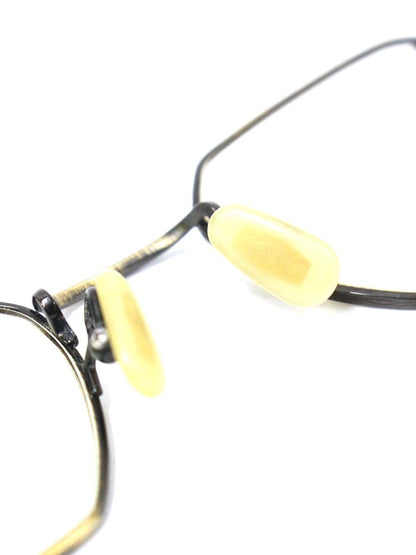 金子眼鏡 メガネ アンティークゴールド/ブラウン VINTAGE コンビ メタルフレーム IT3LNLPEZBD2