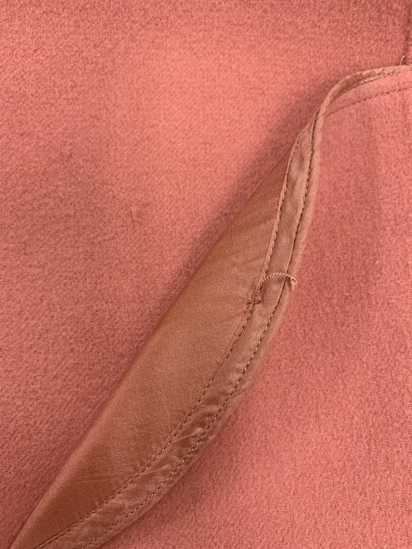 エスマックスマーラ 90860969 コート 38 ピンク 衿付き IT7WMN5MASK8