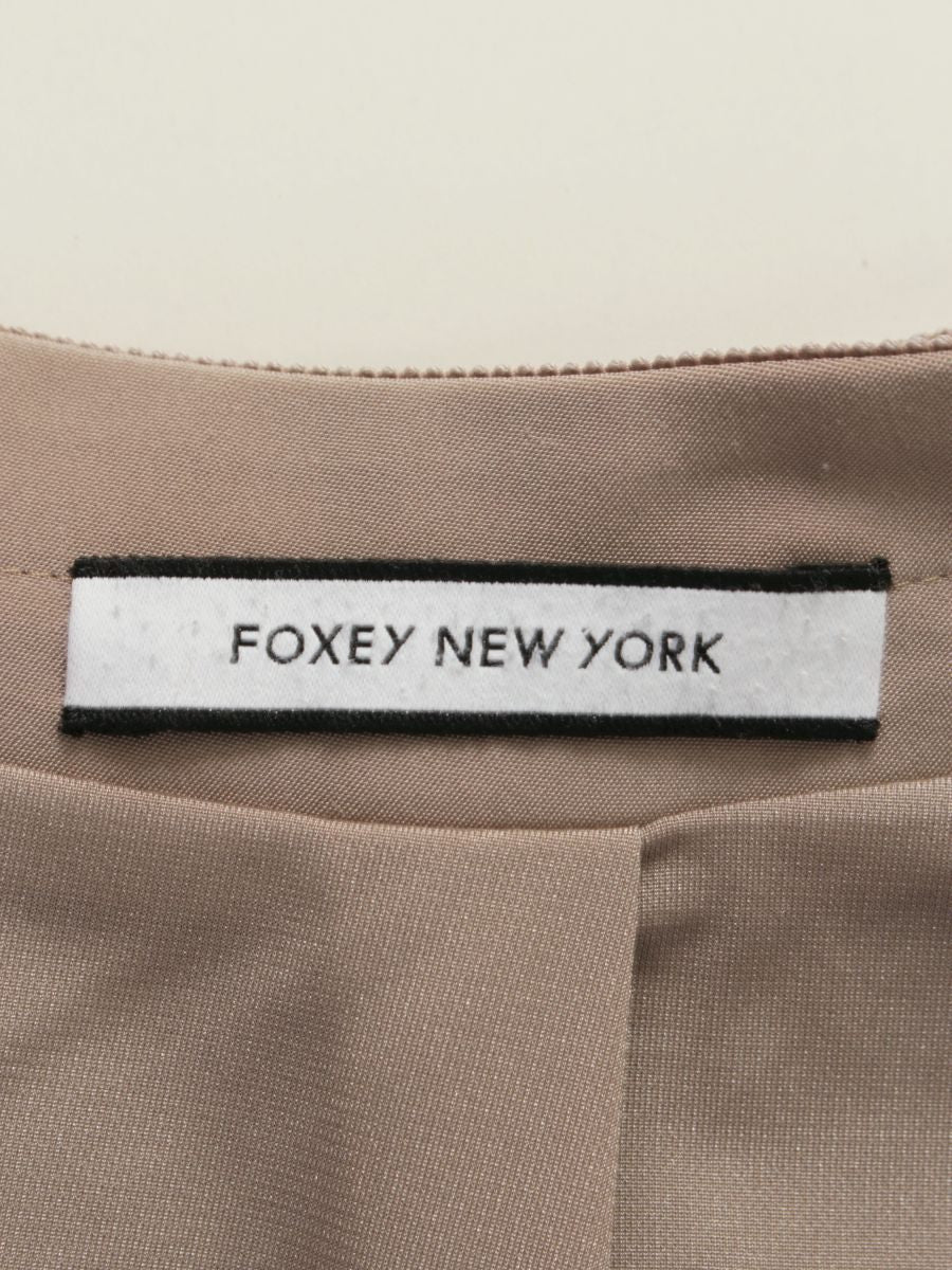 フォクシーニューヨーク SKIRT BARON 38326 スカート 42 ベージュ 2019年増産品 IT244XQWG1YQ