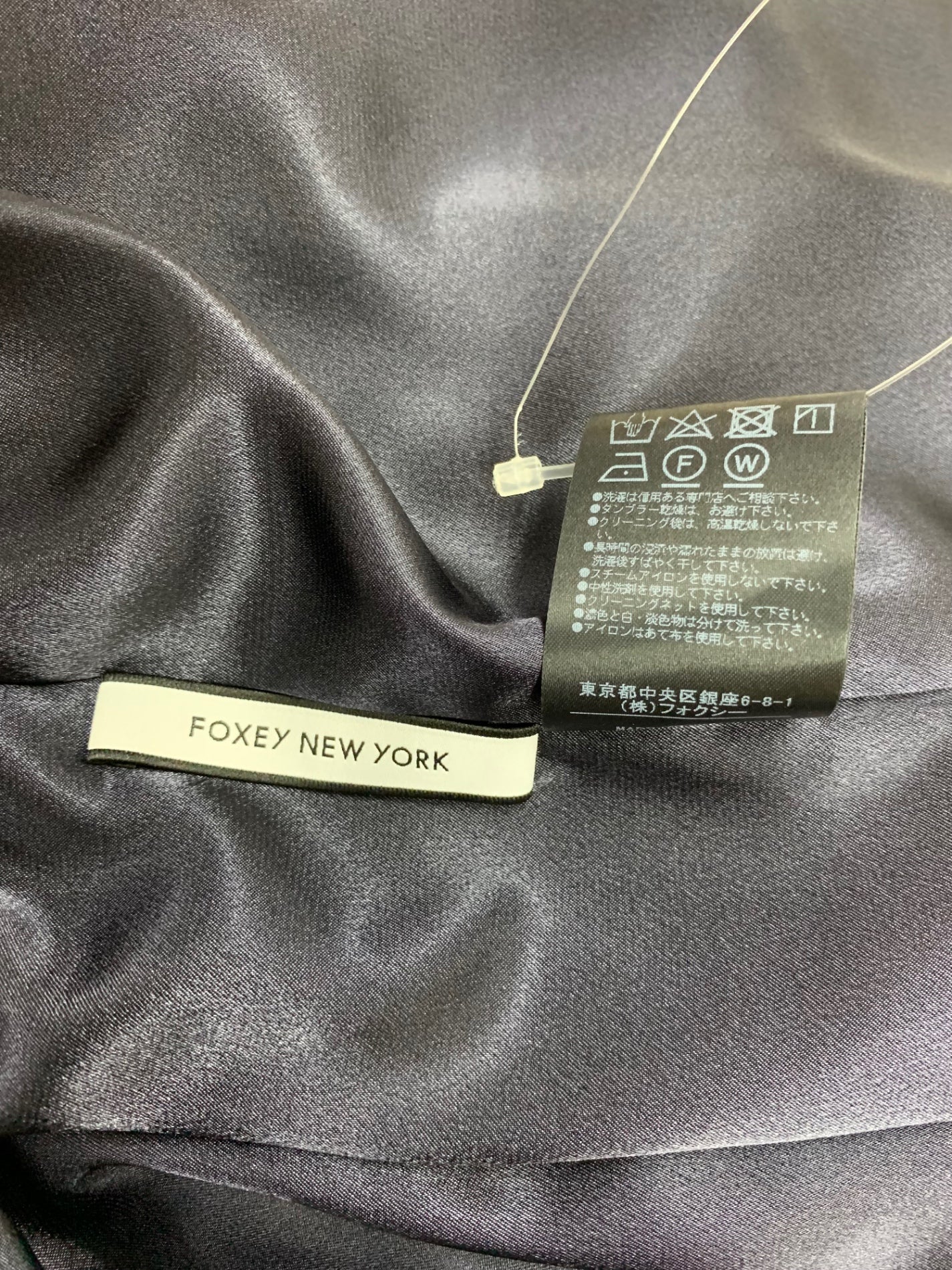 フォクシーニューヨーク Dress 39821 ワンピース 38 ネイビー ITF62W0UXMFW