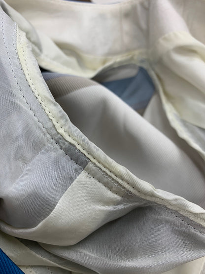 エムズグレイシー 011509 ワンピース 38 ブルー ベルト IT72DVFN3ITW