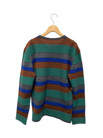 イッセイミヤケメン ME23KN012 ニット 2 マルチカラー ボーダー ウール ITTE0LXCFQ9I 【SALE】