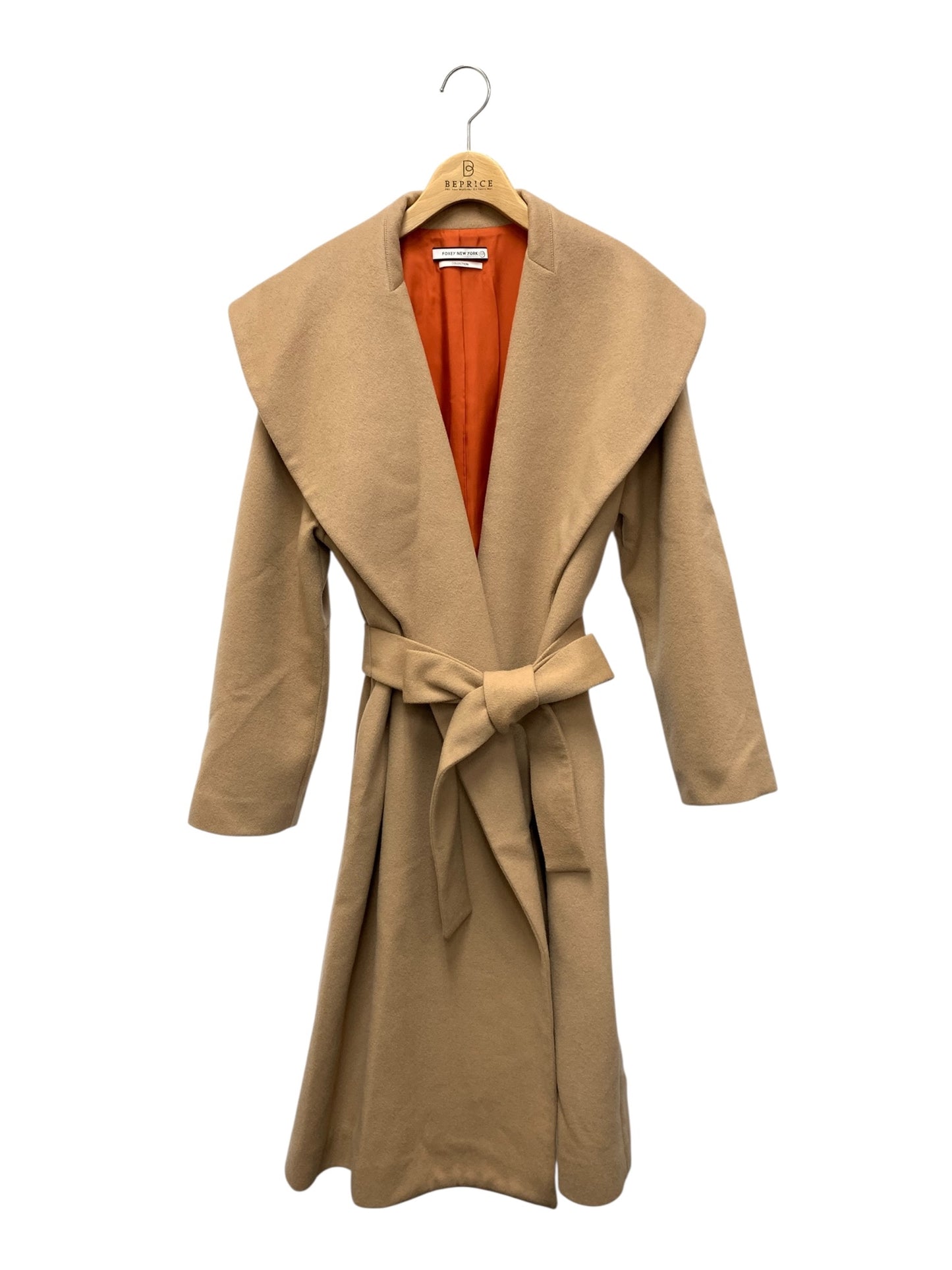 フォクシーニューヨーク collection 37540 コート 36 ブラウン カシミヤウール　SP品 IT5BQVMHK6ZV