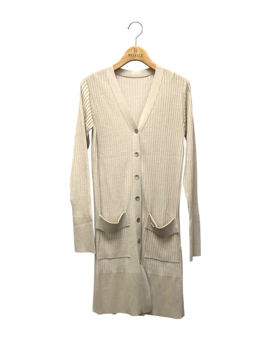 フォクシー Cardigan Rain Shade 40806 ロングカーディガン 38 ベージュ ITO5GSU6JK2K