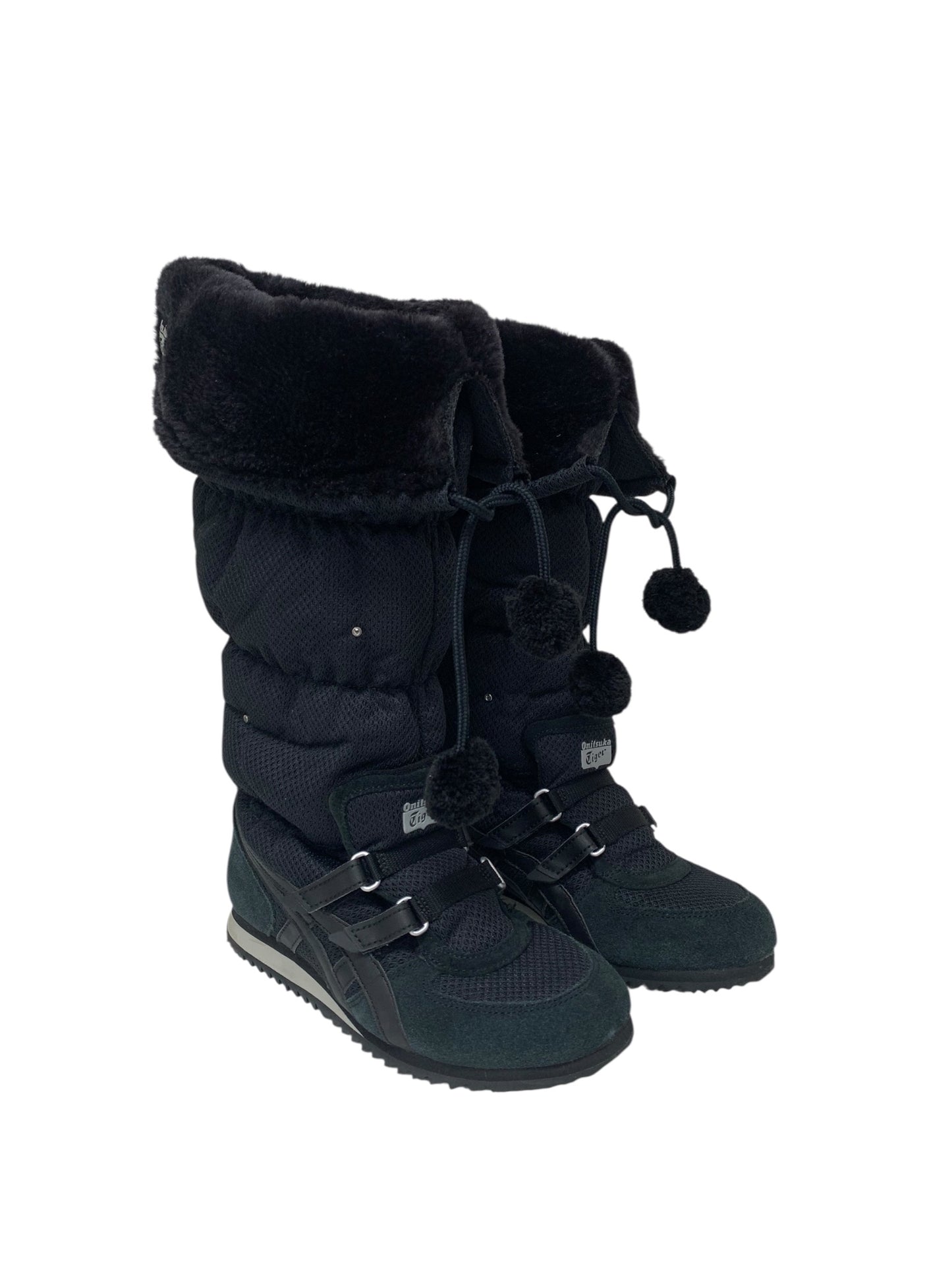 オニツカタイガー SNOW HEAVEN THN361 スニーカーブーツ 23.5 ブラック IT8EAVNQO1O8
