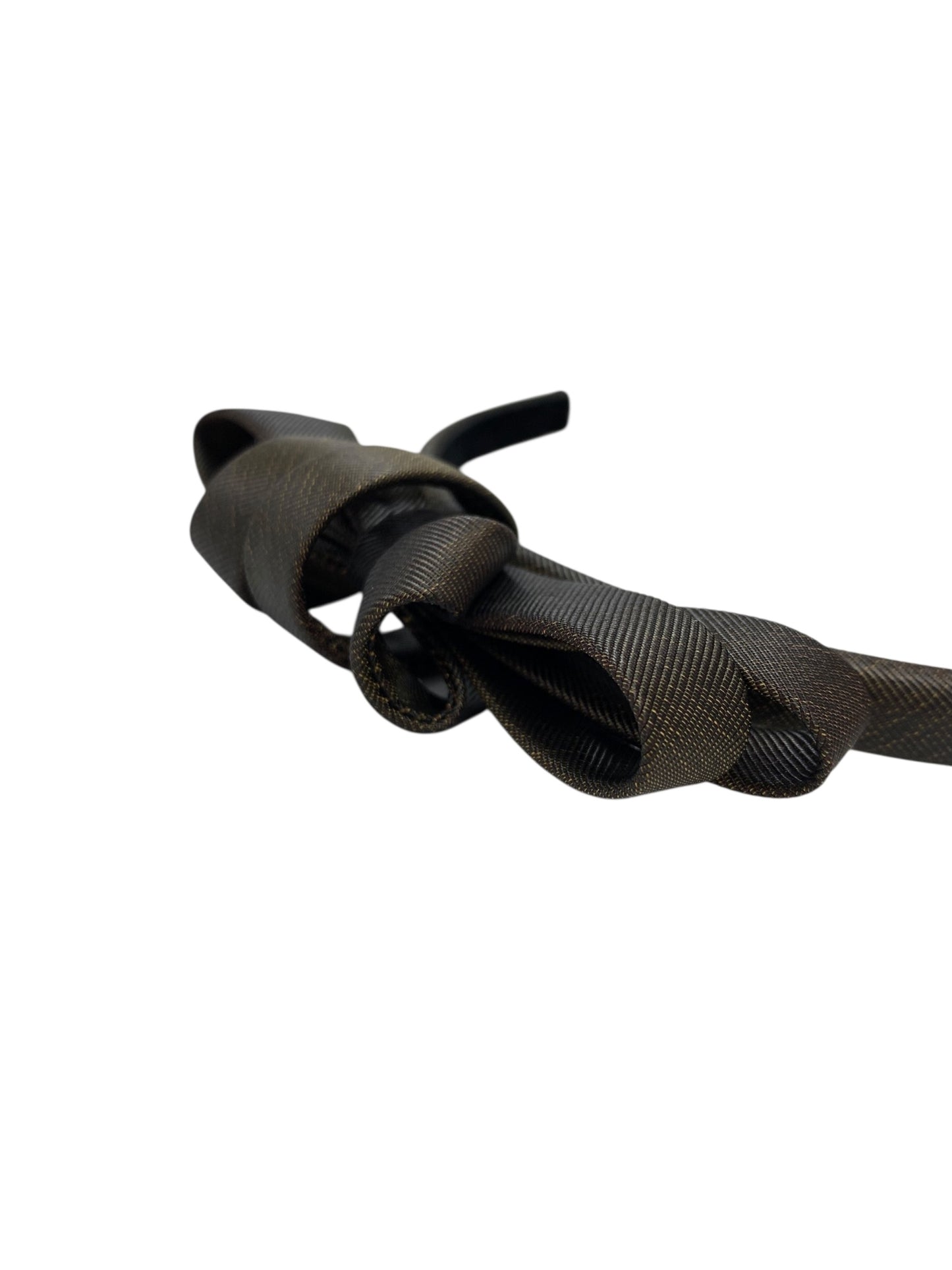 アレクサンドルドゥパリ カチューシャ ブラウン リボン IT0W3UAFWY4G