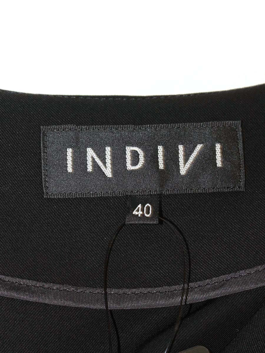 インディヴィ 2548 ジャケット 40 ブラック ITPC2VLT2RYG