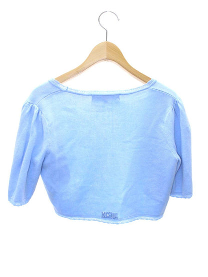 スーパービューティー ボレロ カーディガン 38 ブルー ITH9P61R3UG0