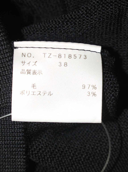 エムズグレイシー Cherry Knit 818573 ニット セーター 38 ブラック ITT96JTBTJMY