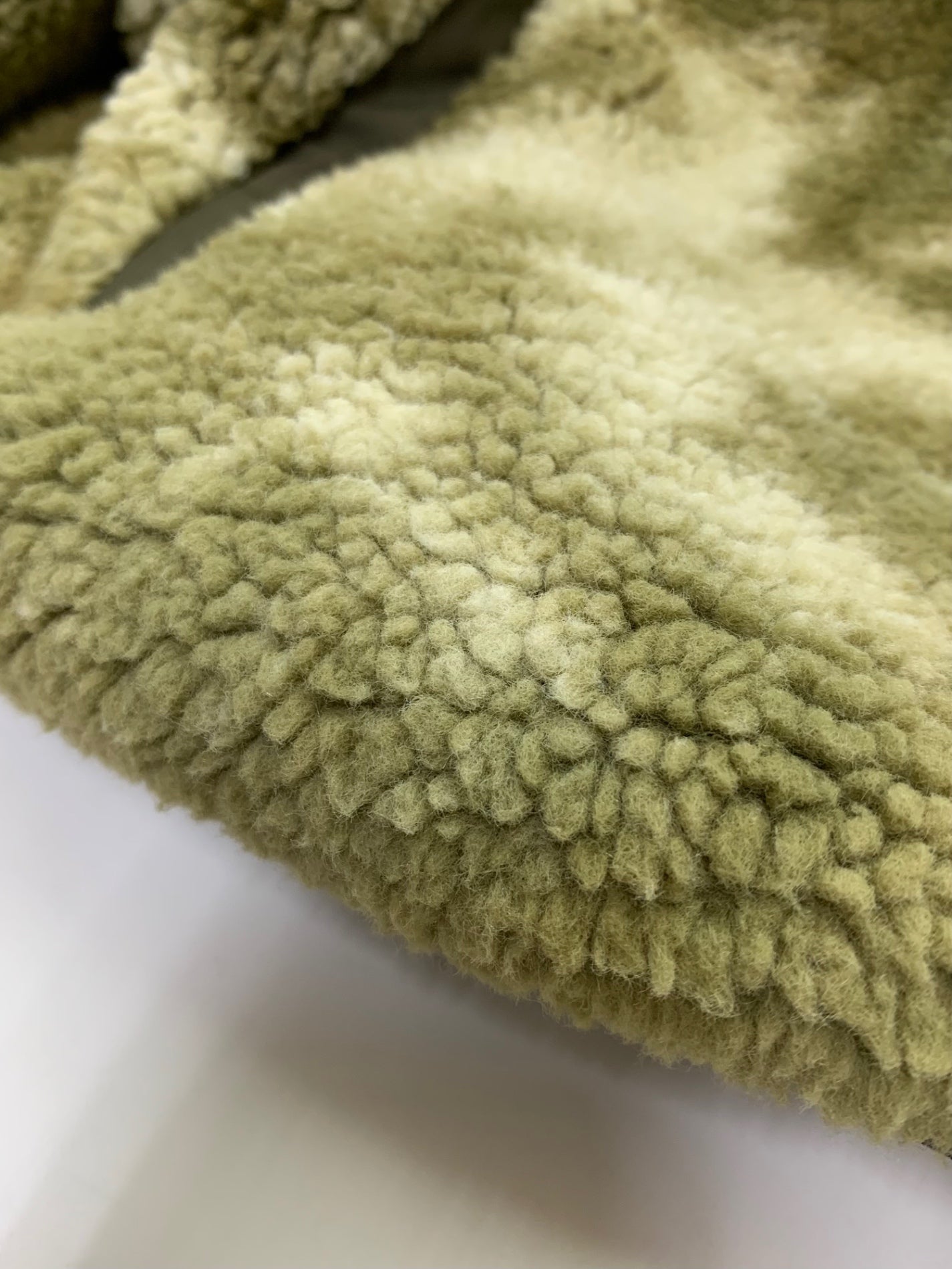 バブアー MOOR TIE DYE FLEECE JACKET 242MFL0191 L カーキグリーン スタンドカラー フリースジャケット ITMSCCFFBJ0O