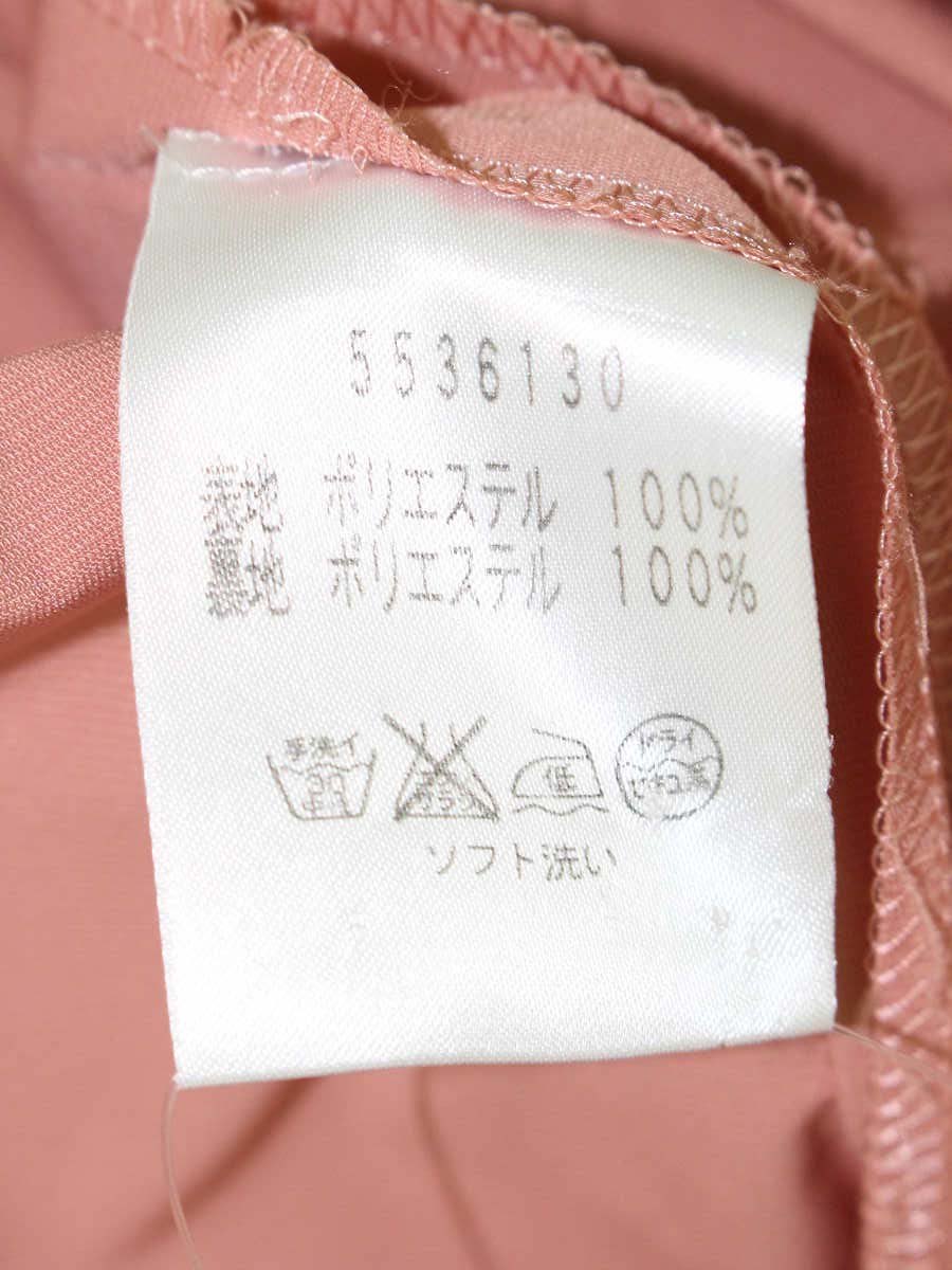 ルネ basic 5536130 ワンピース 34 ピンク バックジップ ITX47PVO9BR4