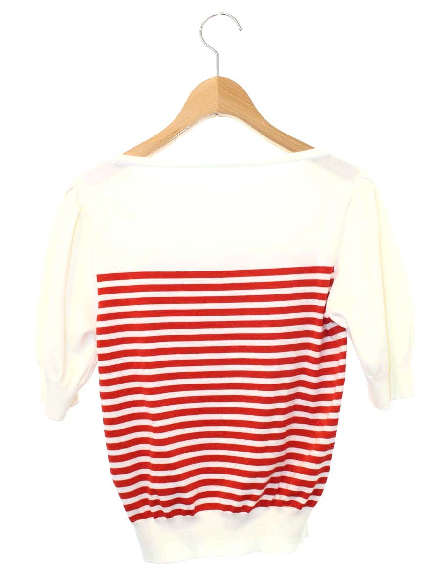 フォクシーブティック Knit Top Candy Stick 42123 ニット 38 レッド IT3UBD7QYDWQ