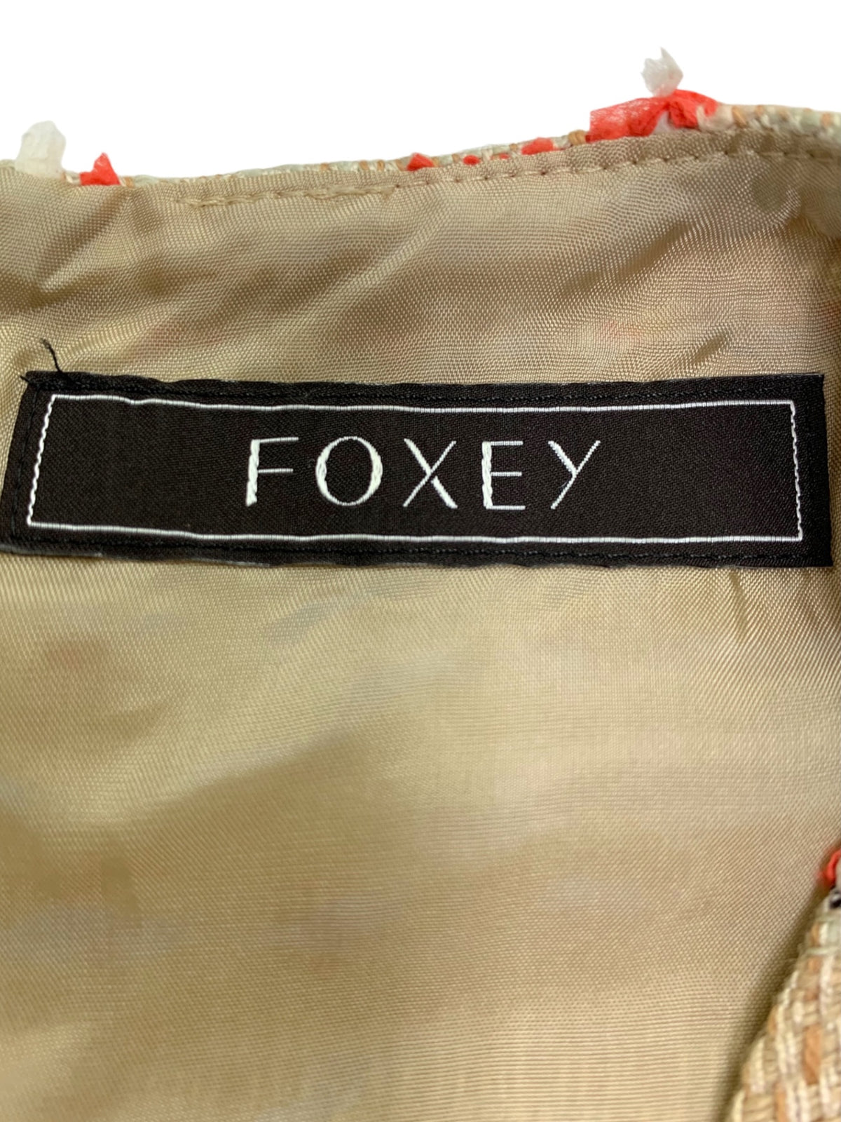 フォクシーブティック 38199 ワンピース 38 ベージュ Dress ITXJA6O7NDQC