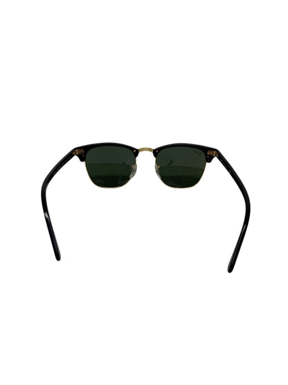 レイバン クラブマスター RB3016 サングラス ブラック コンビ ウェリントンフレーム IT1ELHCZ2MR6