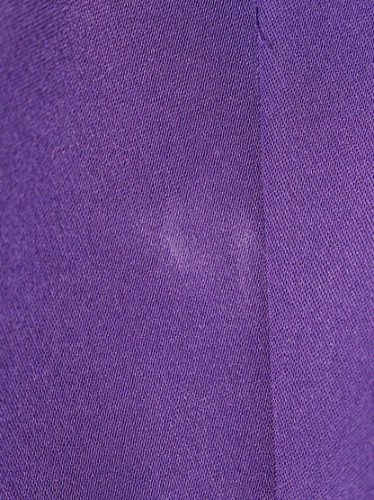 アディアム ヘーゼルドレス 42481 ワンピース 0 パープル ウエストギャザー ITKQ3SVG88K0 【SALE】