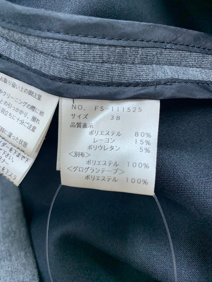 エムズグレイシー 111525 コート 38 グレー ボンディング フード ITM7IFHDG5WK