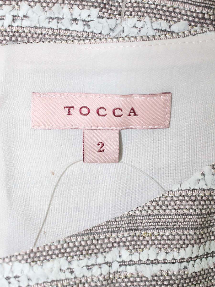 トッカ DAYS デイズ OPTOKA0120 ワンピース 2 ピンク サマーツイード ITCOTM7WDMZ4