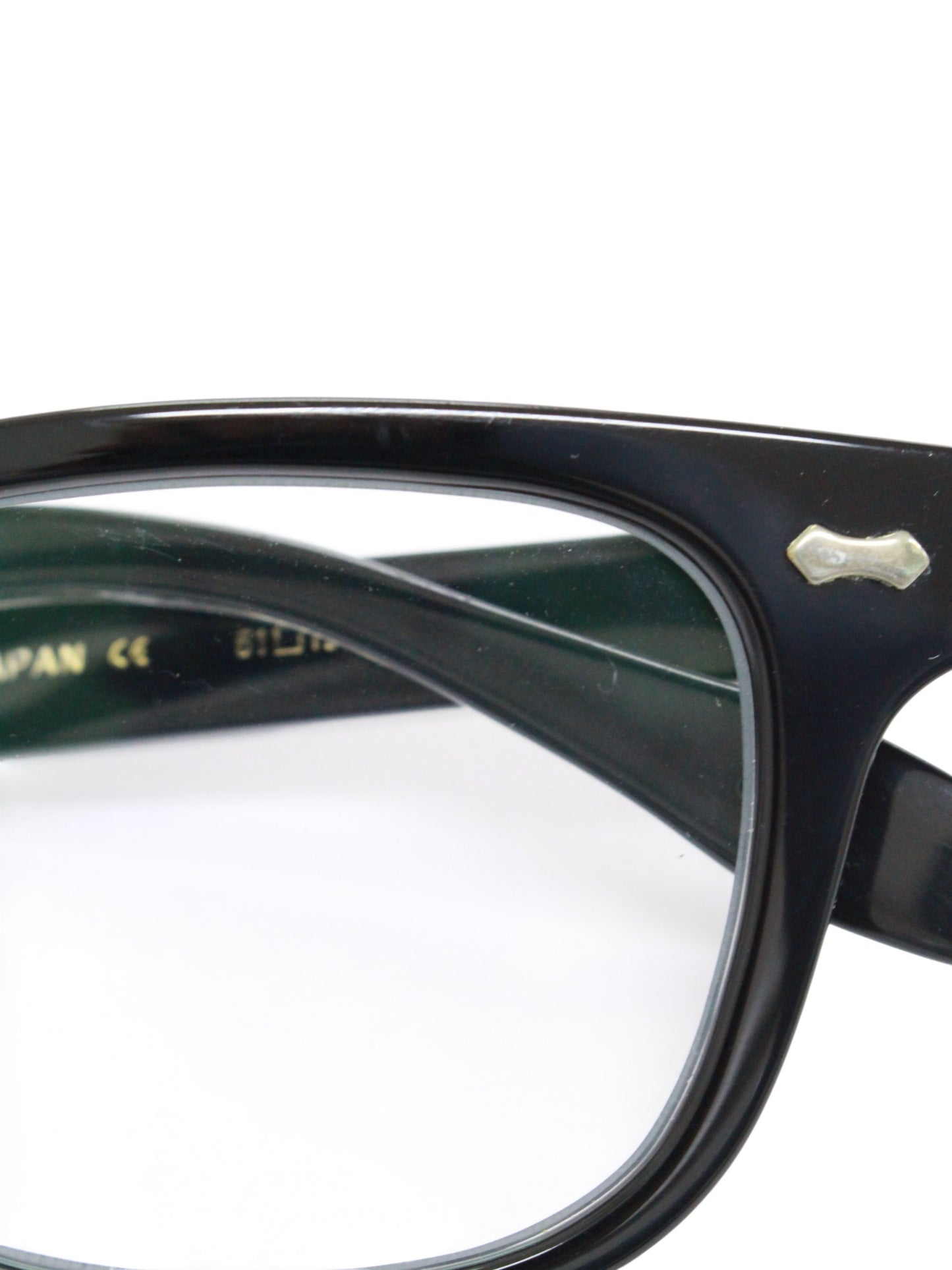 ドメスティックインターナショナル DI-1005 メガネ ブラック セルフレーム スクエア IT4NCSXJKMS4 【SALE】