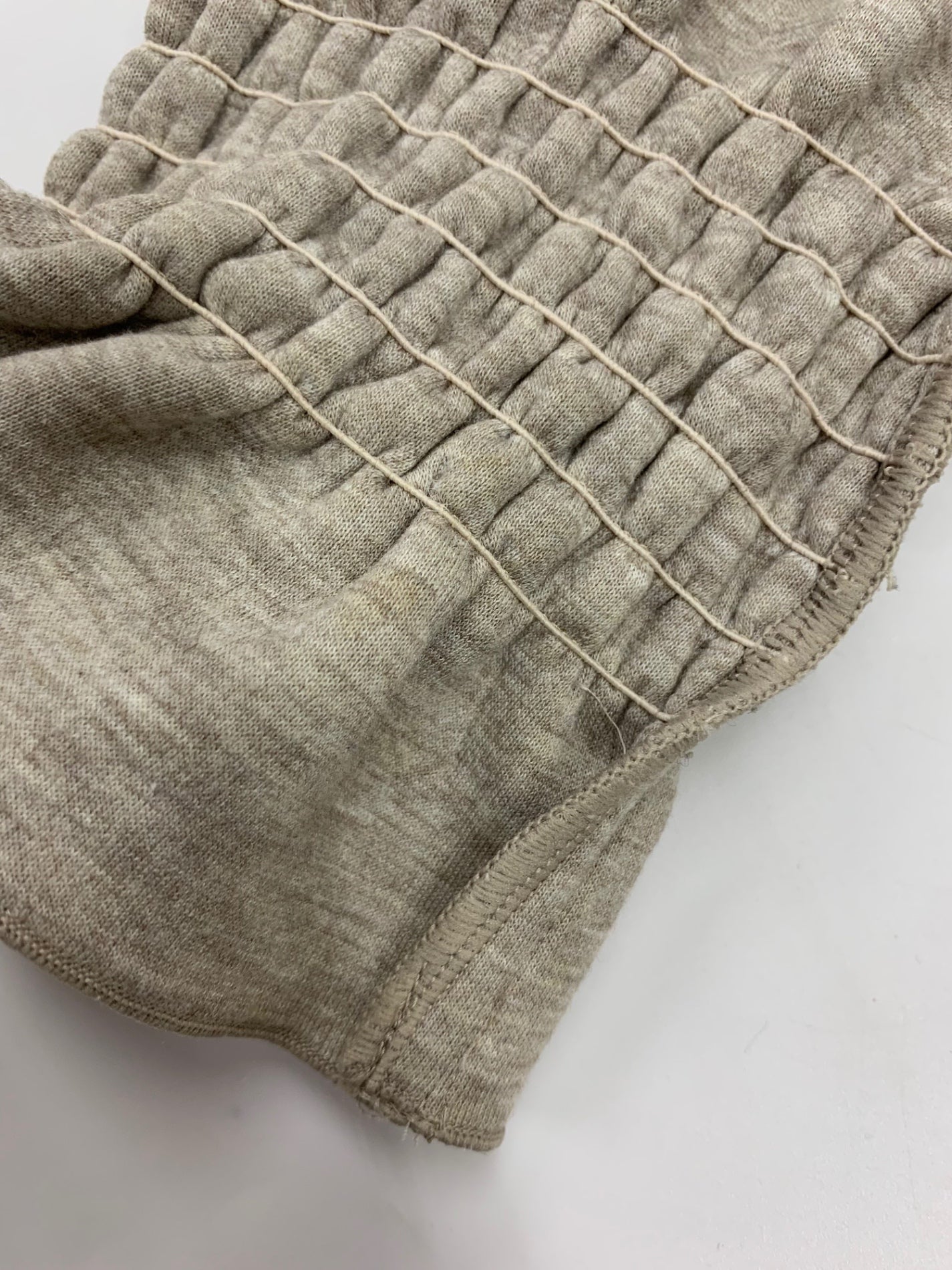 アディアム HEMLOCK HOODIE 42476 パーカー S ベージュ ウエストギャザー ITTMMPRH15U6