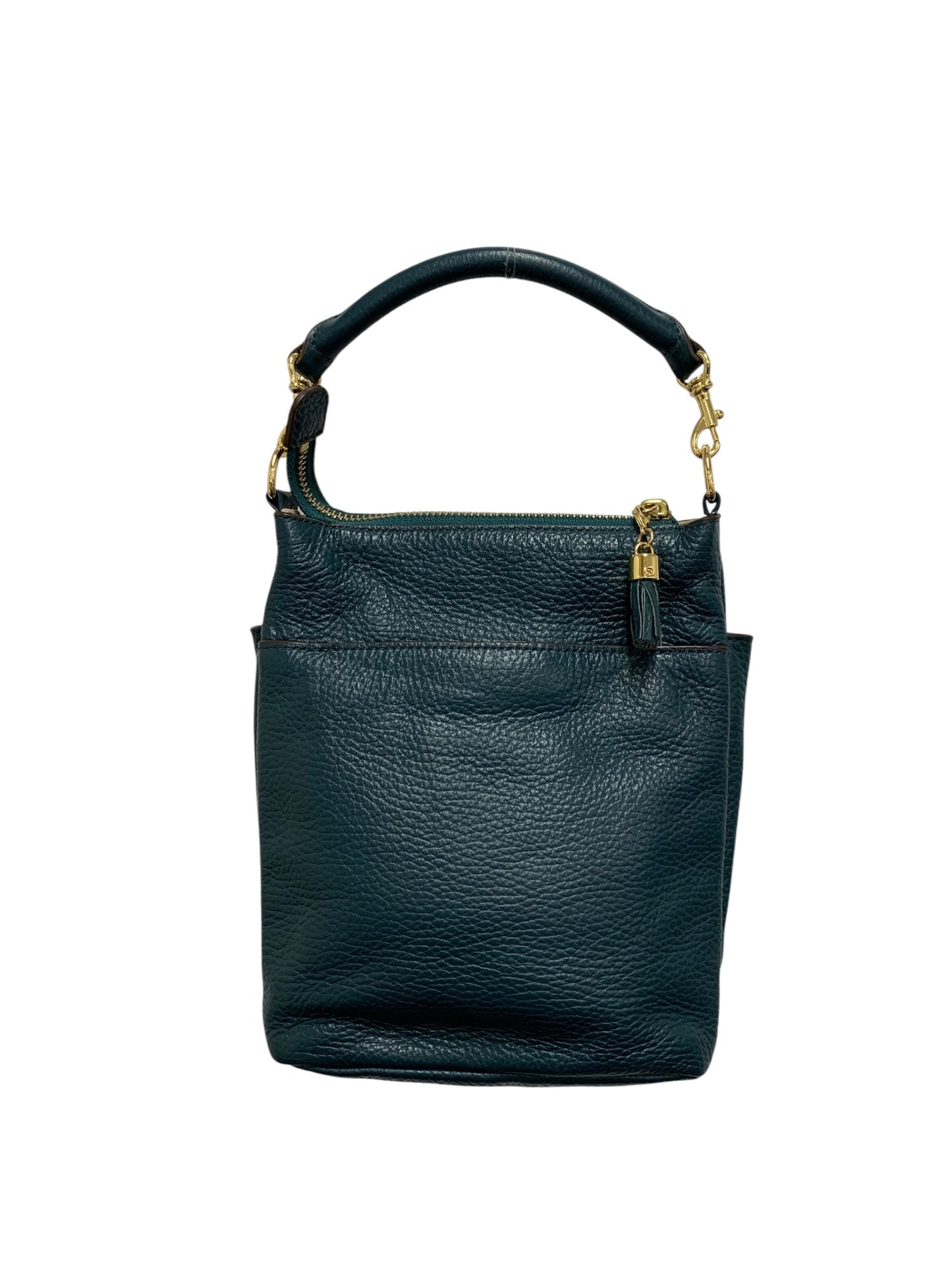 アタオ ホリデー 撥水レザーのデイリーポシェット ショルダーバッグ グリーン 2WAY IT1R7TC626LP