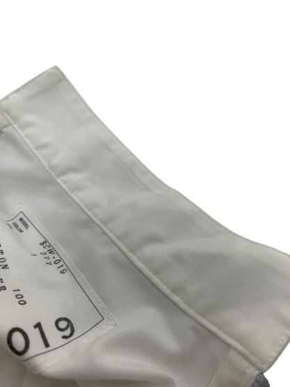 サカイ SCW-019 ワンピース 1 ホワイト フロントボタン ニット切り替え ITFBE1J1DTY0