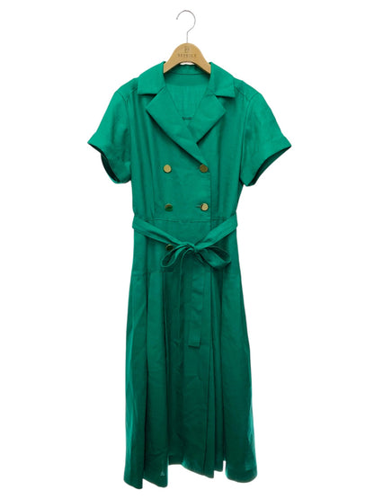 グレースクラス 02222 ワンピース 36 グリーン ゴールドボタン ITICS74512S4