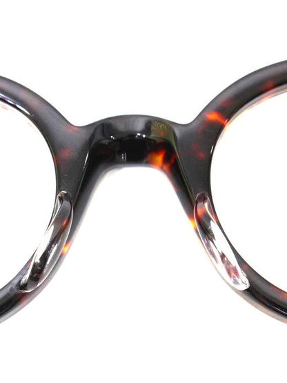 レスカルネティエ La Corb's メガネ ブラウン セルフレーム デミ柄 IT8T8V8X4SRG