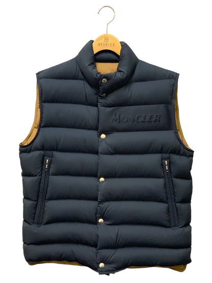 モンクレール NOIR GILET NOIR VEST F20911A51N0053333 ダウンベスト 2 ネイビー IT5YSQRA9Z7I