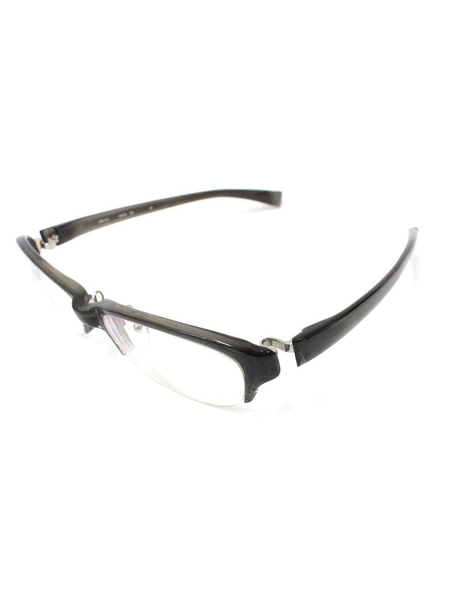 フォーナインズ NPN-912 メガネ クリスタルダークスモーク スクエア IT57OYAKCCJK