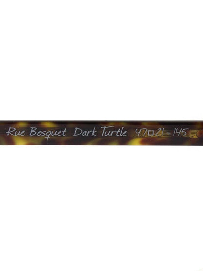 アーレム Rue Bosquet メガネ ブラウン リュ ボスケ べっ甲柄 セルフレーム フルリム Dark Turtle ITEMA6LKYJ9J