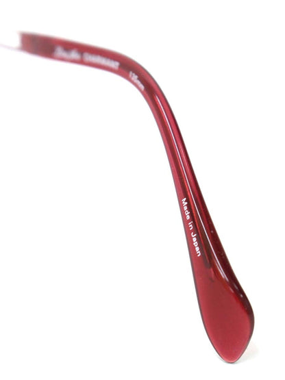 ラインアートシャルマン XL1650 メガネ レッド メタルフレーム ハーフリム オーバル ITJM9R8R7GBW 【SALE】