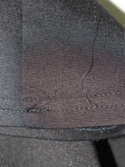 エムズグレイシー 915510 Tシャツ カットソー 38 ブラック リボン 異素材切替 ITEJ4E0BOI68