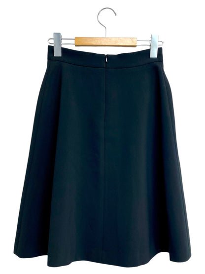 フォクシーニューヨーク collection Stretch Suiting Skirt With Piping 35625 スカート 38 ブラック スカート ITQHM43JPZ6O