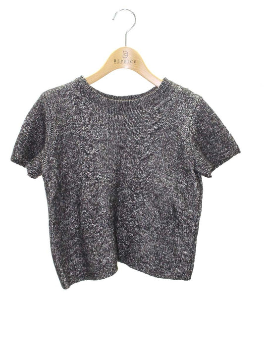 フォクシーブティック セーター Compact Rich 33248 ニットトップス 38 ブラウン IT0QIPTN1KZW