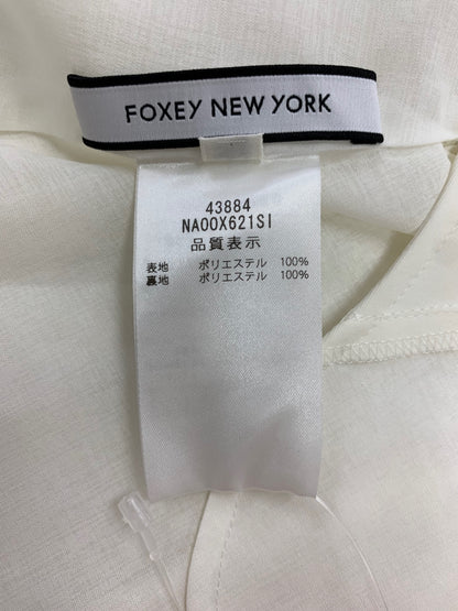 フォクシーニューヨーク Dress Degas 43884 ワンピース 38 ホワイト ITVDE40M2CM4