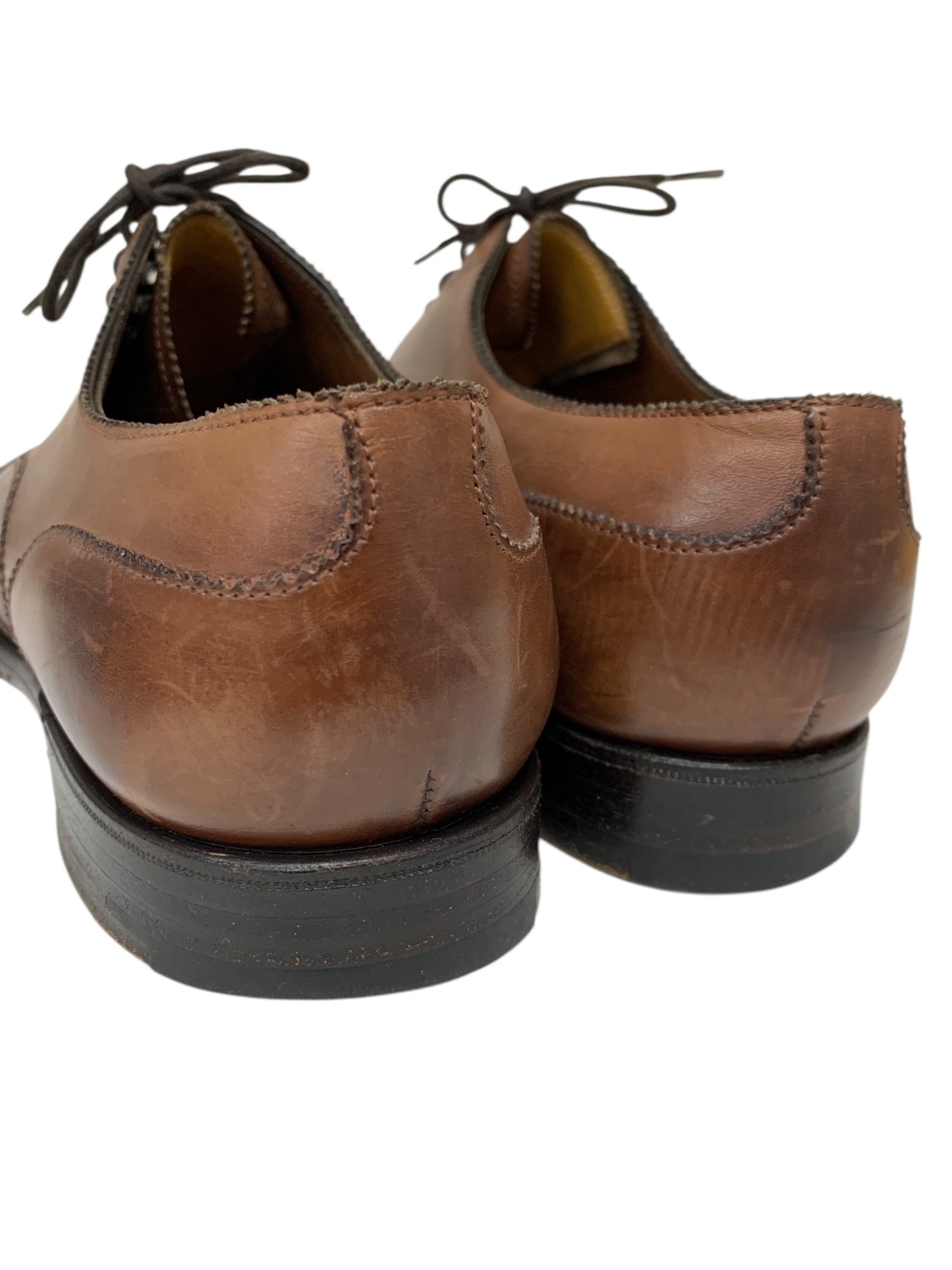 エドワードグリーン BEAULIEU ビューロー ビジネスシューズ 5 1/2 ブラウン 革 ウイングチップ IT1MHF981RUK