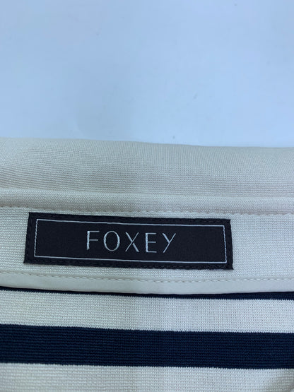 フォクシーブティック Top Venezia 44233 トップス 38 ネイビー ボーダー ITLLYB894CT0