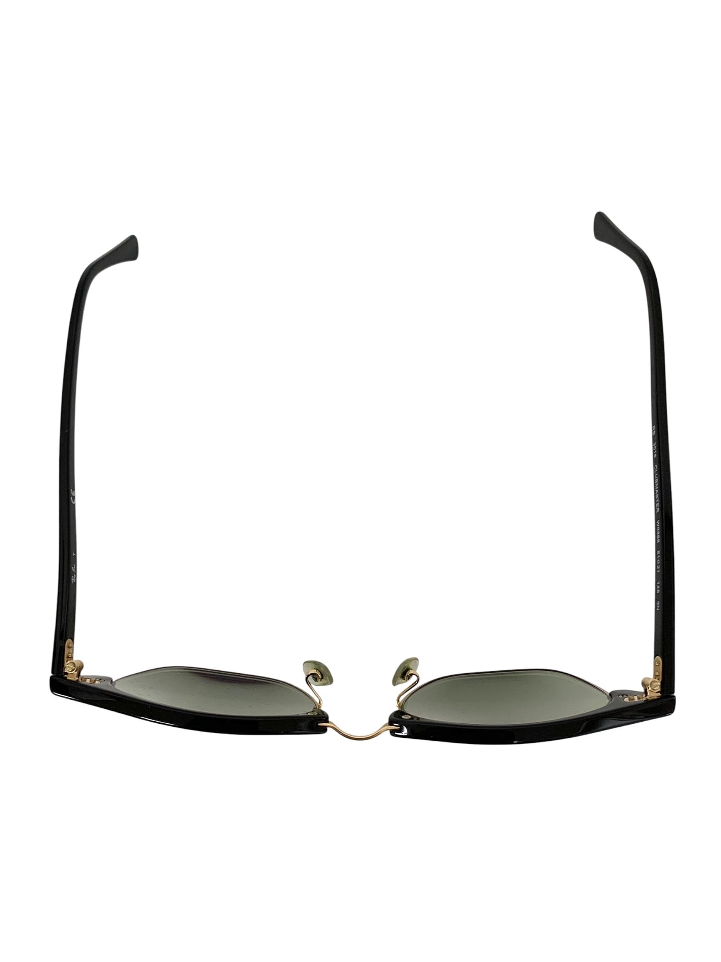 レイバン CLUBMASTER CLASSIC RB3016 W0365 サングラス ブラック ウェリントン ローブリッジフィット ITQIQPOGZDSO